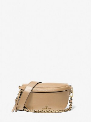 Bolsa De Hombro Michael Kors Slater Extra-small Pebbled Cuero Mujer Marrones | 436192-ISE