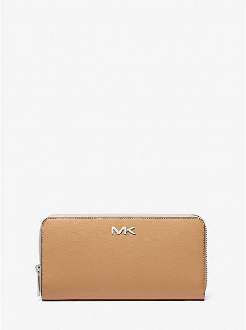 Carteras Michael Kors Cooper Textured Faux Cuero Smartphone Mujer Marrones | 768315-QGM