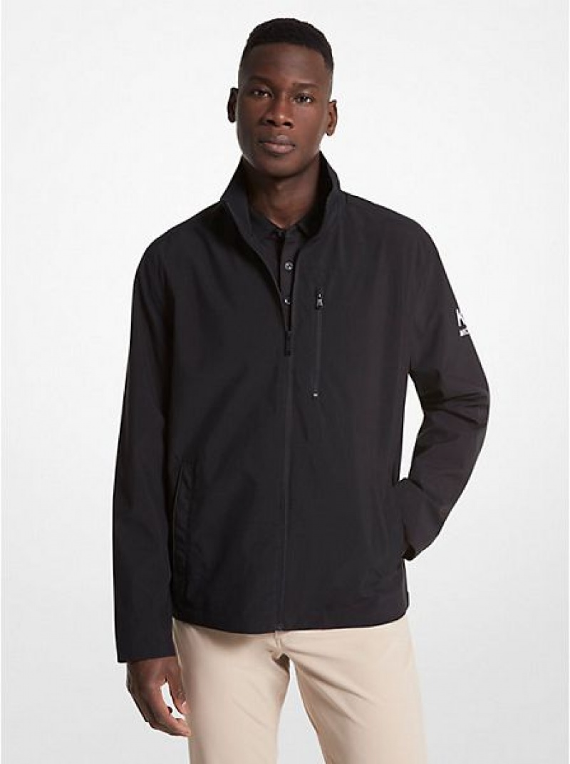 Chaquetas Michael Kors Golf Woven Hombre Negras | 156024-PSN