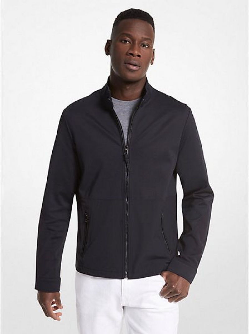 Chaquetas Michael Kors Stretch Nylon Hombre Negras | 391462-VOH