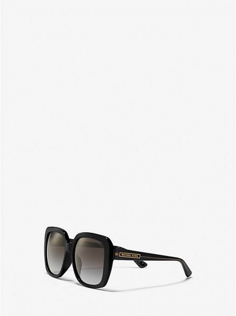 Gafas de Sol Michael Kors Manhasset Mujer Negras | 695813-AME