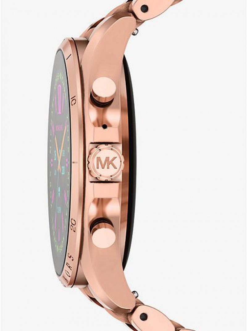 Relojes Michael Kors Gen 6 Bradshaw Smart Mujer Rosas Doradas | 064932-RJQ