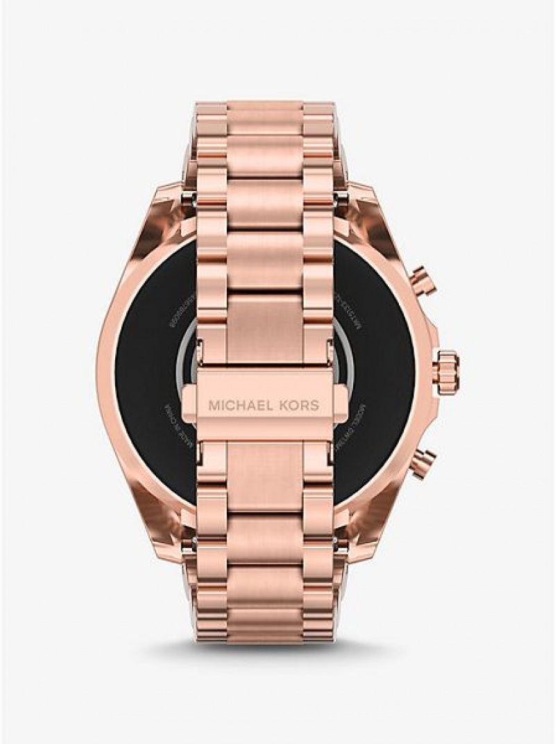 Relojes Michael Kors Gen 6 Bradshaw Smart Mujer Rosas Doradas | 064932-RJQ