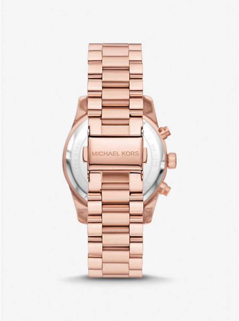 Relojes Michael Kors Lexington Pave Mujer Rosas Doradas | 250364-YAJ