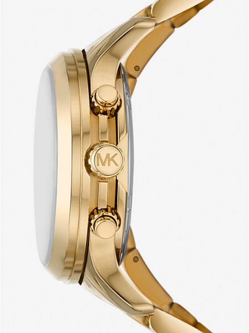 Relojes Michael Kors Limited-edition Runway 18k Stainless Steel Wrap Mujer Doradas | 054783-CVY