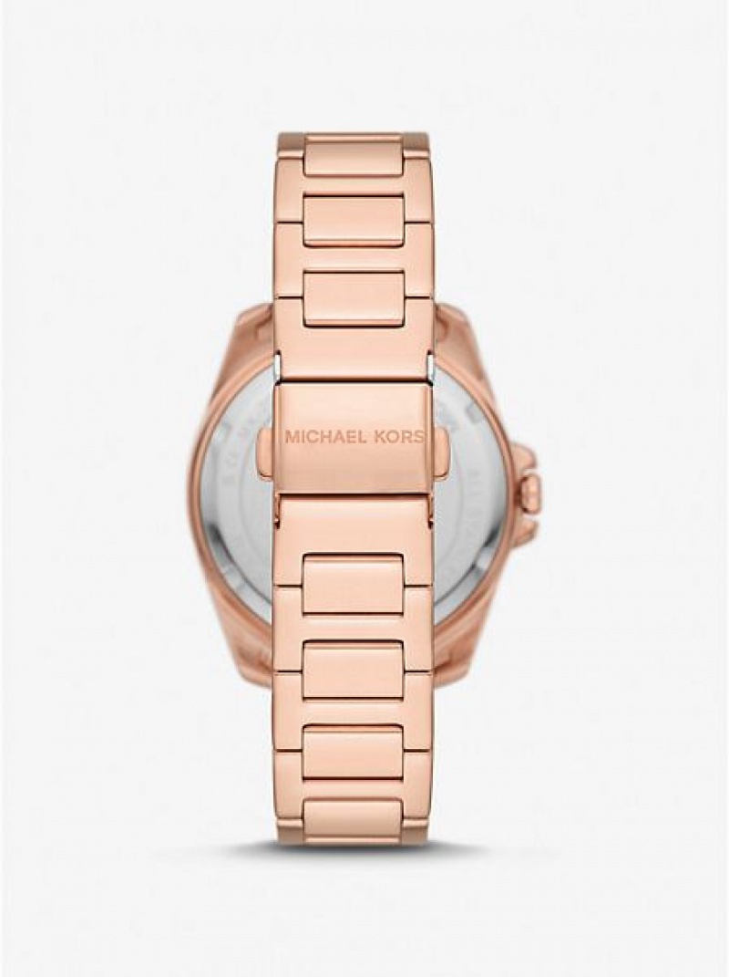 Relojes Michael Kors Mini Alek Pave Mujer Rosas Doradas | 320165-PZB