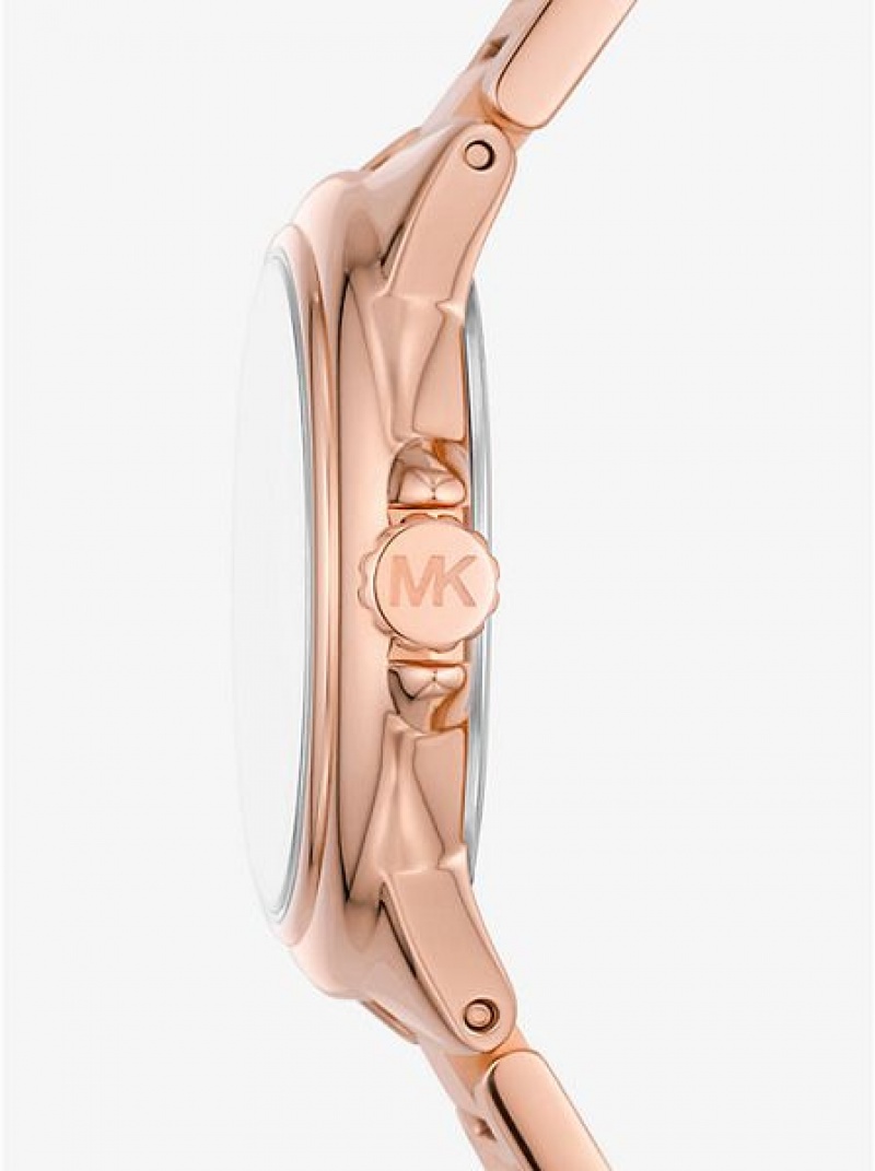 Relojes Michael Kors Mini Camille Mujer Rosas Doradas | 716053-MYP