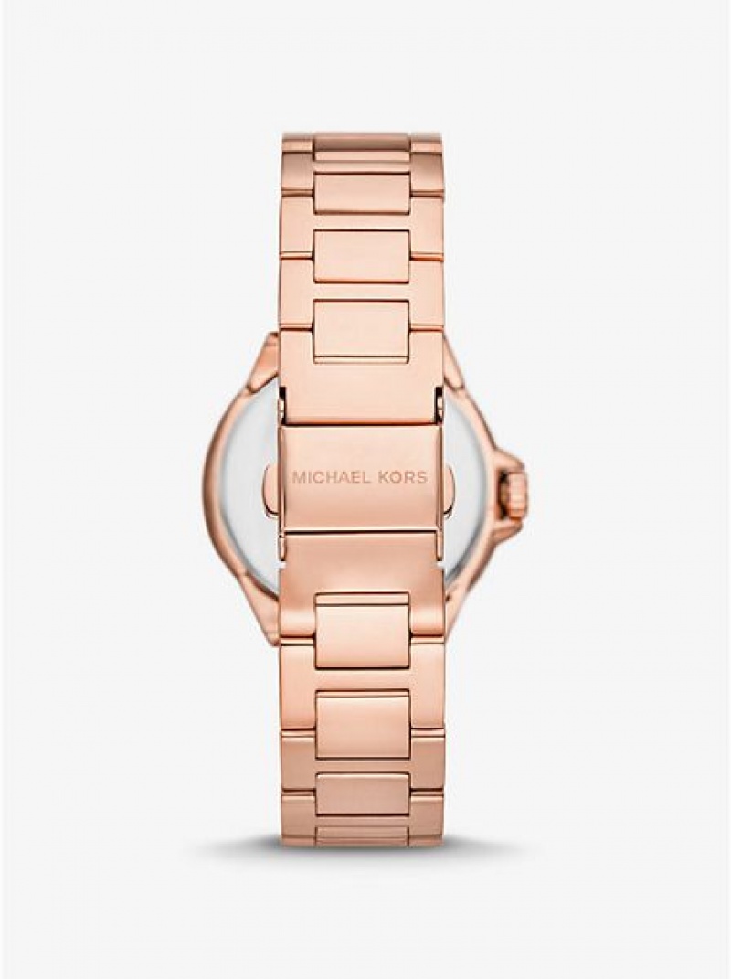 Relojes Michael Kors Mini Camille Mujer Rosas Doradas | 716053-MYP