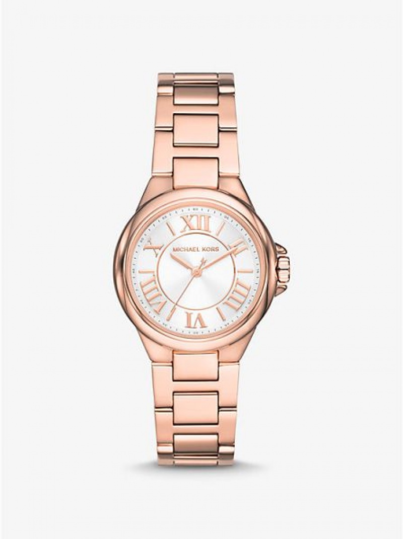 Relojes Michael Kors Mini Camille Mujer Rosas Doradas | 716053-MYP