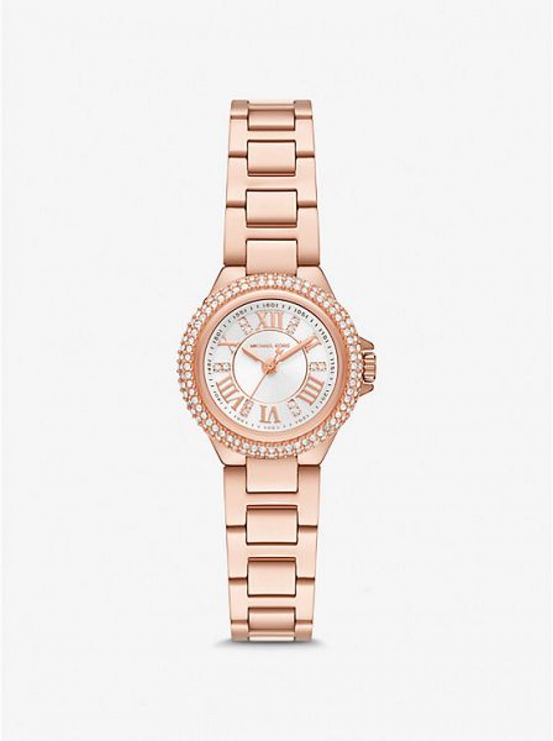 Relojes Michael Kors Petite Camille Mujer Rosas Doradas | 056729-LJB