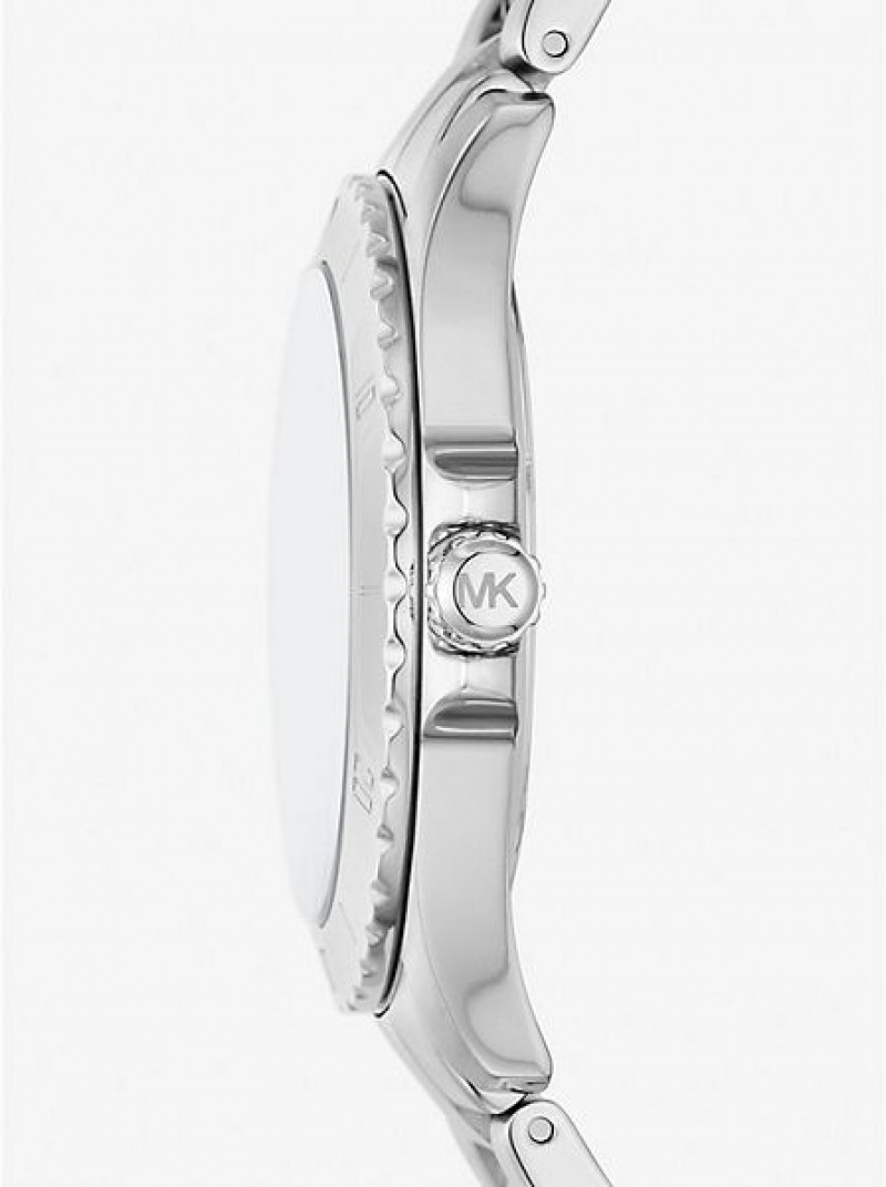 Relojes Michael Kors Slim Everest Mujer Plateadas | 807532-KWV