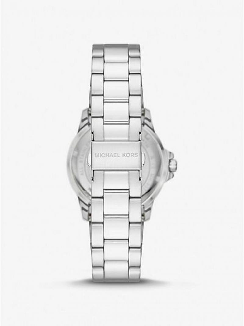 Relojes Michael Kors Slim Everest Mujer Plateadas | 807532-KWV